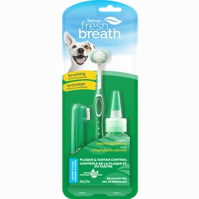 Tropiclean Fresh Breath Oral Care Kit For Dogs; Small/Medium Dogs dog health supplement,dog multivitamin,canine health care
