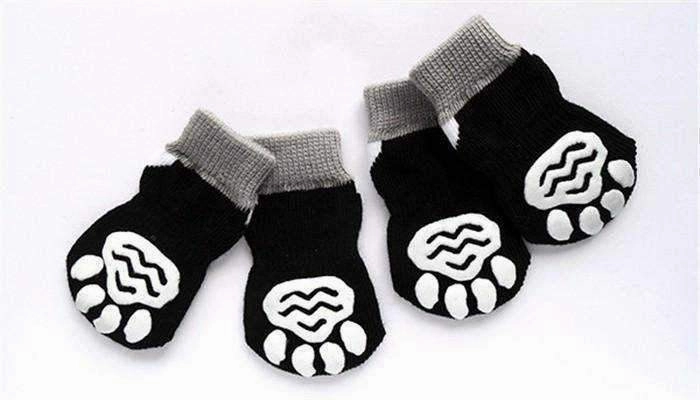 Tuxedo Black Dog Socks