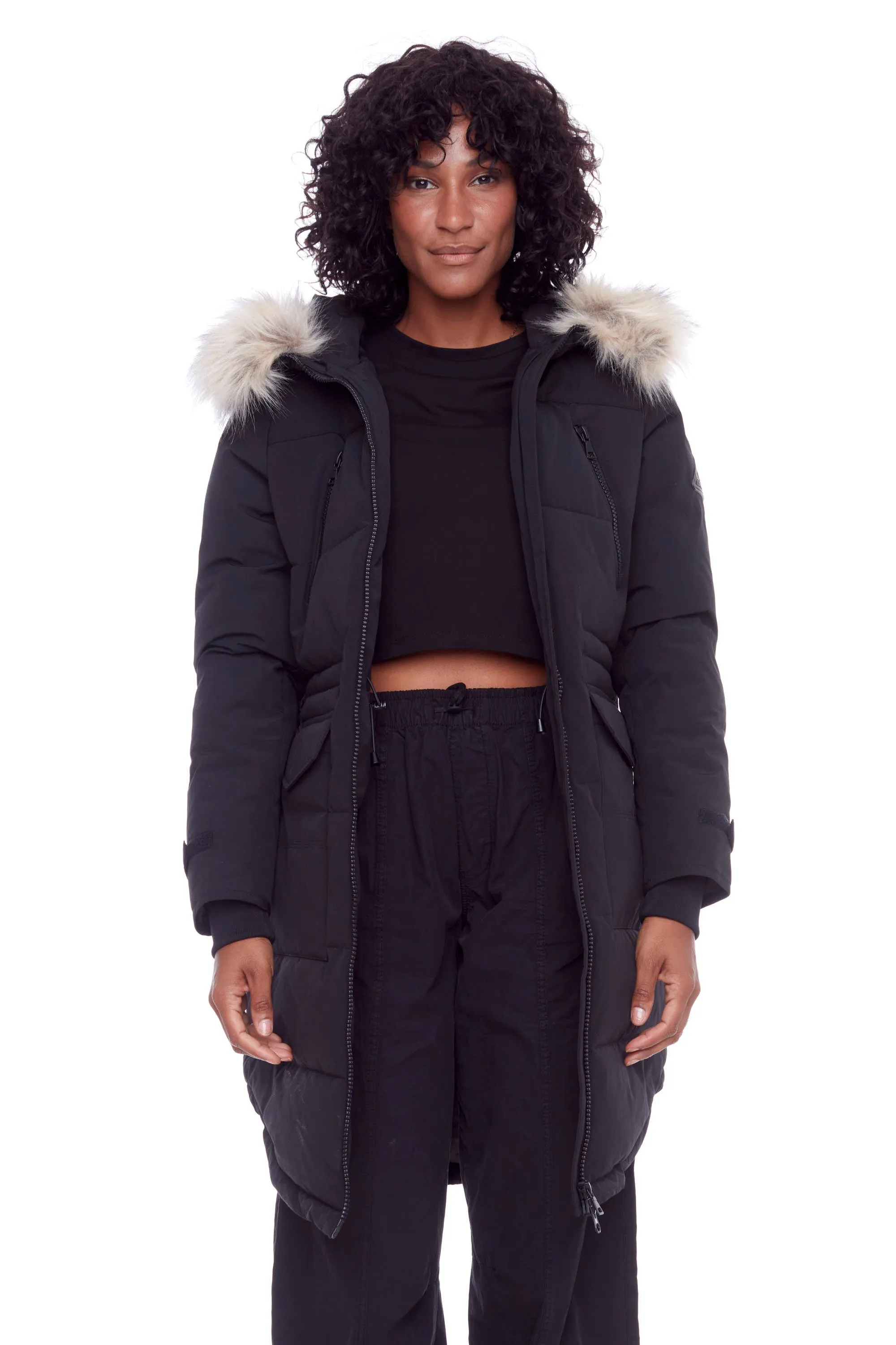 UKON | WOMEN'S VEGAN DOWN (RECYCLED) DRAWSTRING PARKA