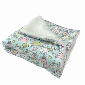 Ultra Soft Minky Funny Sheep Dog Blanket fleece dog blanket,soft dog throw,cozy pet blanket