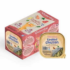 Underdog Cooked Chicken Complete & Balanced Frozen Dog Food 1.2kg raw pet food,frozen meat dog,raw feeding dog