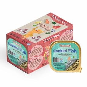 Underdog Cooked Fish Complete & Balanced Frozen Dog Food 1.2kg raw pet food,frozen meat dog,raw feeding dog