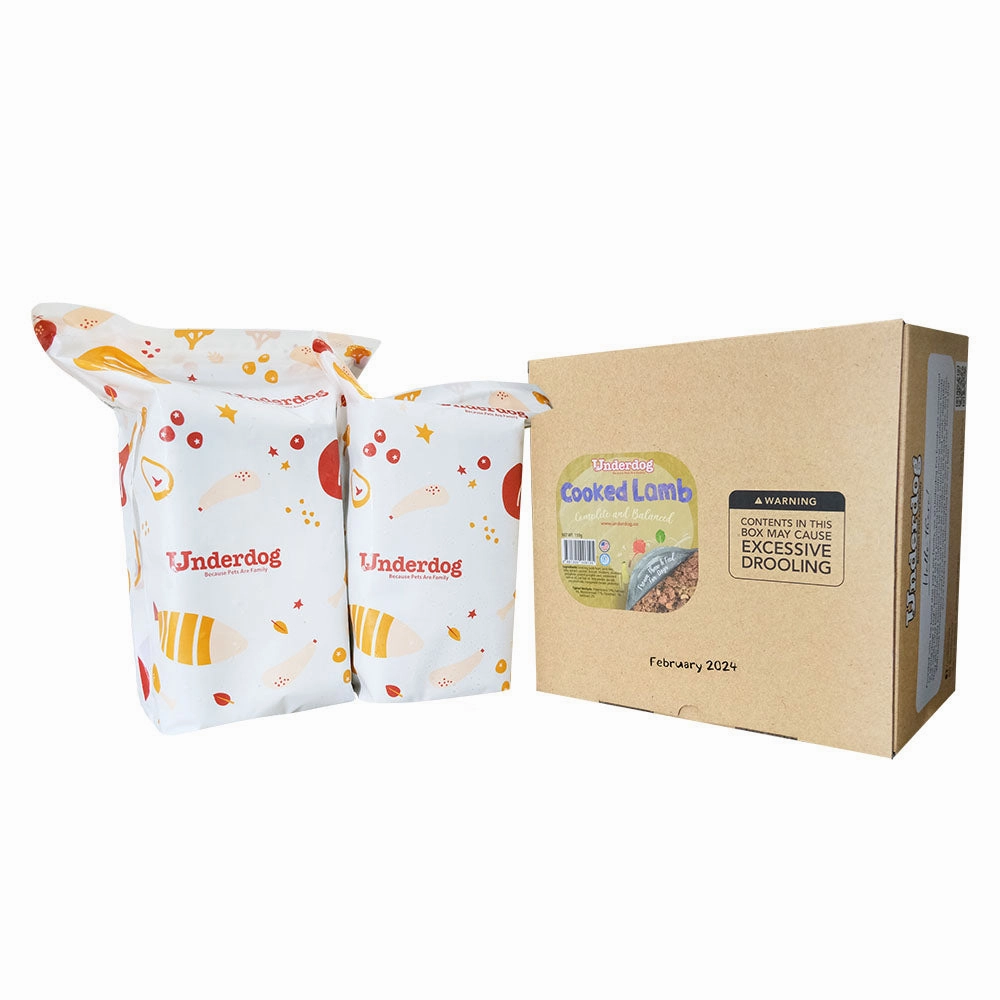 Underdog Cooked Pork & Salmon Complete & Balanced Eco Pack Frozen Dog Food 3kg