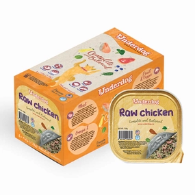 Underdog Raw Chicken Complete & Balanced Frozen Dog Food 1.2kg raw pet food,frozen meat dog,raw feeding dog