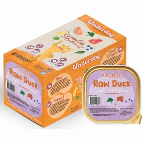 Underdog Raw Duck Complete & Balanced Frozen Dog Food 1.2kg raw pet food,frozen meat dog,raw feeding dog