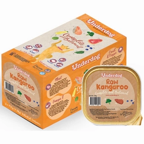 Underdog Raw Kangaroo Complete & Balanced Frozen Dog Food 1.2kg raw pet food,frozen meat dog,raw feeding dog