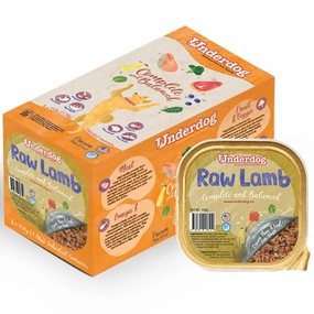 Underdog Raw Lamb Complete & Balanced Frozen Dog Food 1.2kg raw pet food,frozen meat dog,raw feeding dog