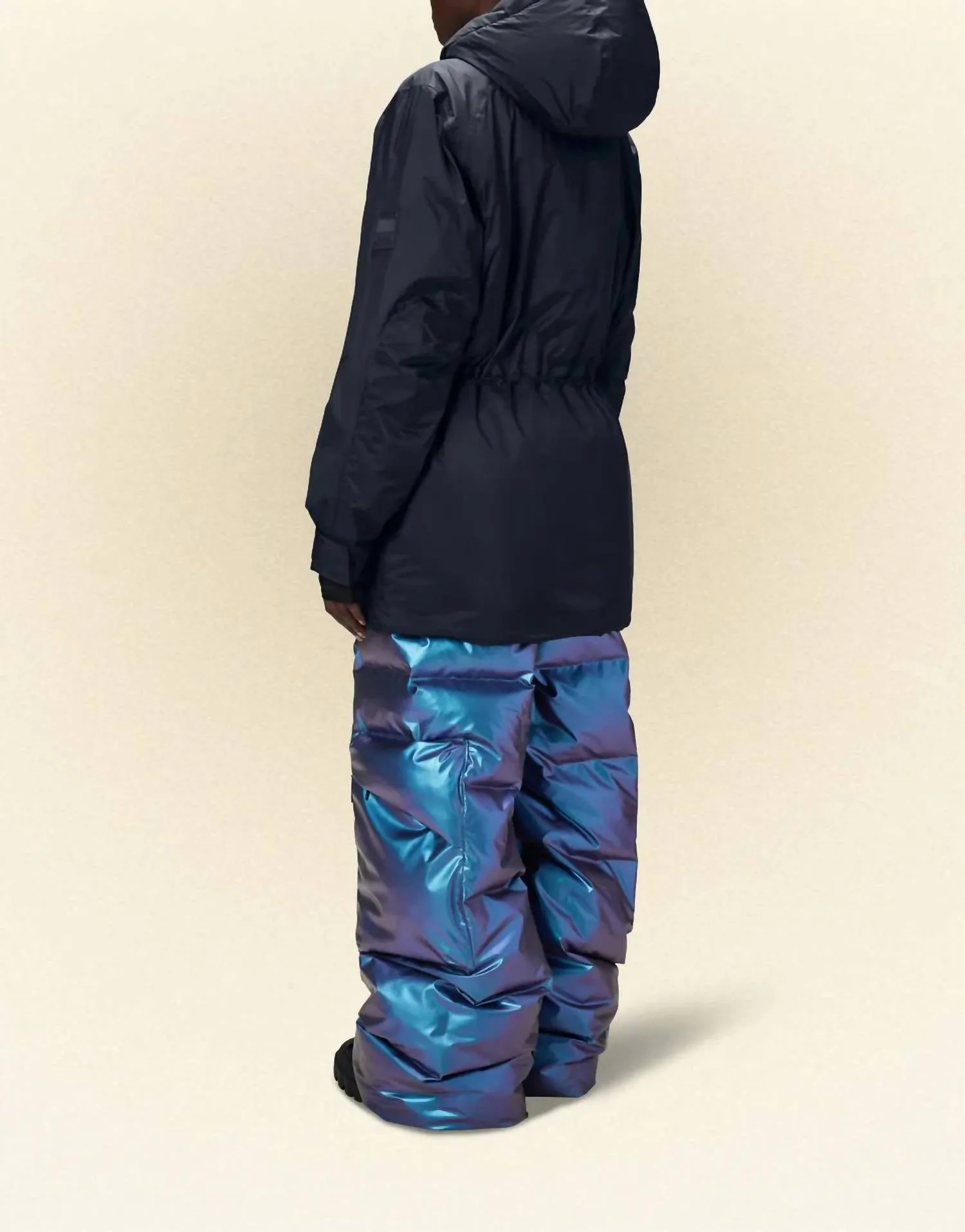 Unisex Vardo Parka Winter Coat In Navy