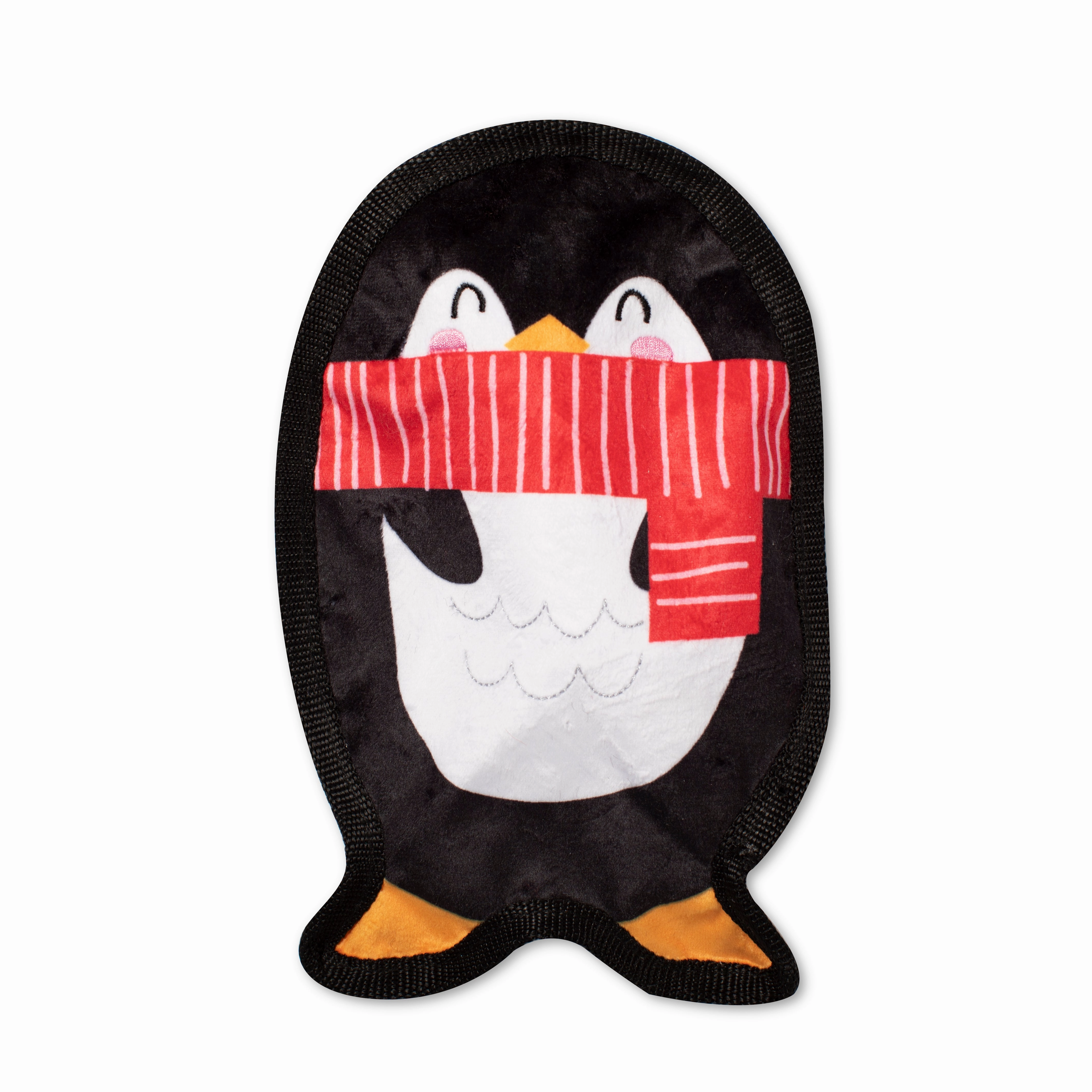 UnStuffed Holiday Penguin, Dog Squeaky Plush toy wet cat food,canned cat food,gravy cat food