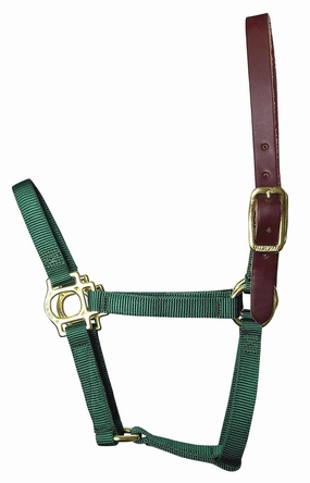 Valhoma Foal & Yearling Premium Breakaway Nylon Halter with Leather Crown ear cleaner dog,dog eye drops,pet ear wipes