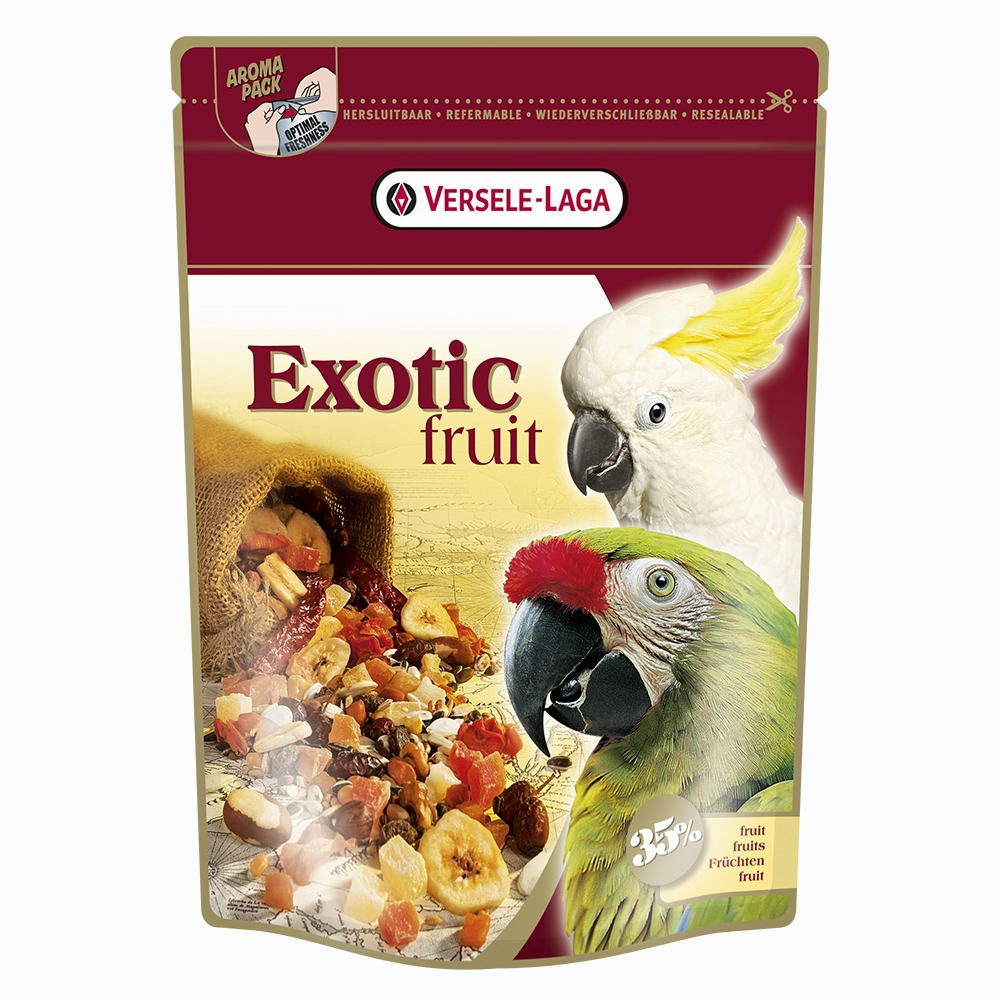 Versele-Laga Exotic Fruit Mix for Parrots 600g bird seed mix,small bird food,parakeet pellets