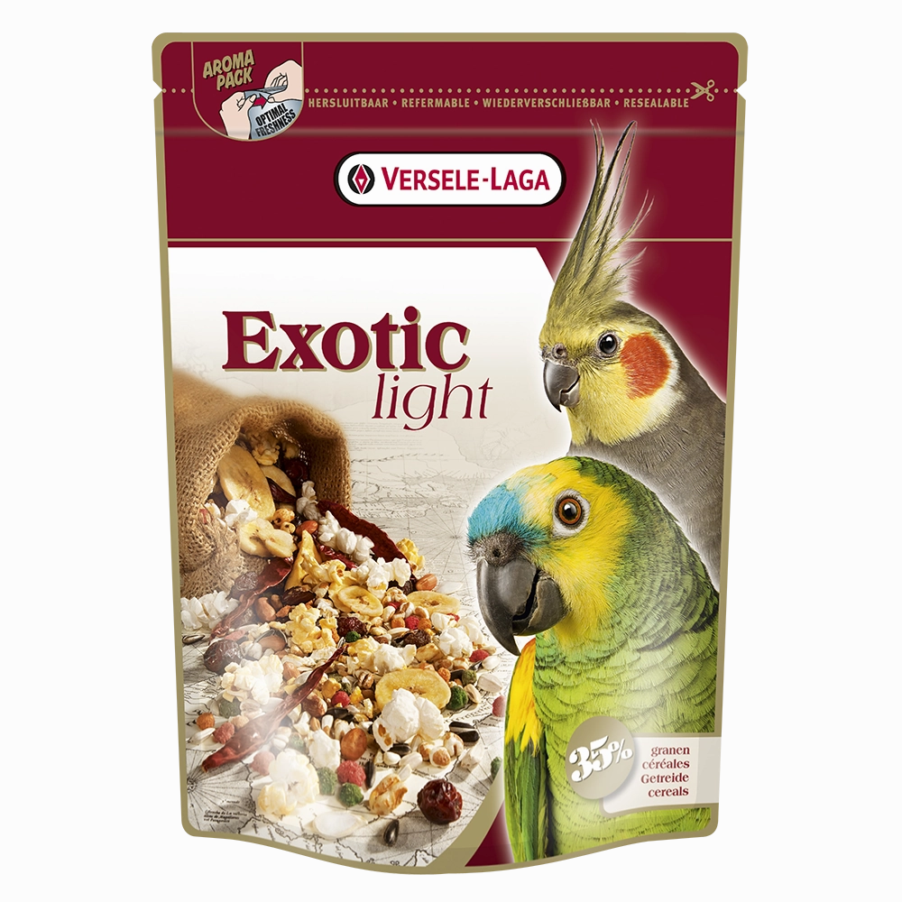 Versele-Laga Exotic Light Grain Mix Parakeet & Parrot 750g bird seed mix,small bird food,parakeet pellets