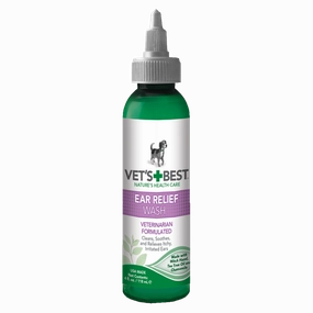Vet's Best Ear Relief Wash for Dogs 4oz food toppers for dogs,dog gravy,dog flavor boost