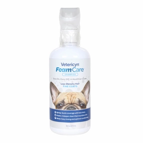 Vetericyn FoamCare Low Density Fine Coats Spray Shampoo, 16 oz organic dog treat,hypoallergenic dog snack,specialty pet treat