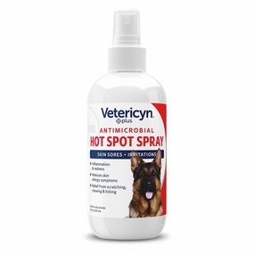 Vetericyn Plus Hot Spot Spray, 8 oz soft chew treat,chewy dog snacks,tender bites for dogs
