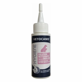 Vetocanis Dog / Cat Hygiene Ear Cleaning Solution 60ml food toppers for dogs,dog gravy,dog flavor boost