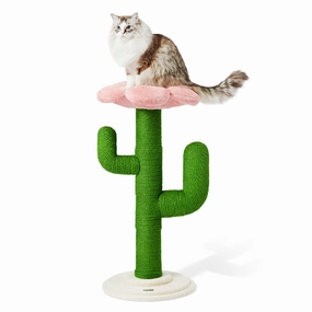 VETRESKA Blooming Cactus Cat Tree cat scratching post,cat scratch pad,cat furniture scratcher