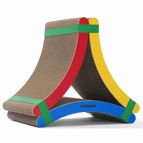 VETRESKA Chroma Cat Scratcher cat scratching post,cat scratch pad,cat furniture scratcher