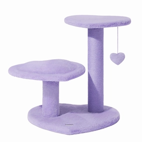 VETRESKA Heartpurrple Climber Cat Tree (3 Platforms) cat scratching post,cat scratch pad,cat furniture scratcher