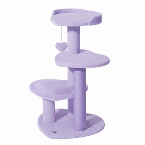 VETRESKA Heartpurrple Climber Cat Tree (4 Platforms) cat scratching post,cat scratch pad,cat furniture scratcher