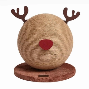 VETRESKA Reindeer Cat Scratching Ball cat scratching post,cat scratch pad,cat furniture scratcher