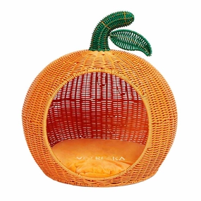 VETRESKA Tangerine Rattan Bed For Cats & Dogs orthopedic dog bed,large dog bed,washable dog bed