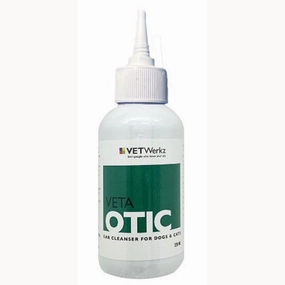 VetWerkz Veta Otic Ear Cleanser for Dogs & Cats 120ml food toppers for dogs,dog gravy,dog flavor boost