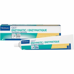Virbac C.E.T. Enzymatic Toothpaste - Malt 70g dog dental kit,pet toothbrush,dog oral care