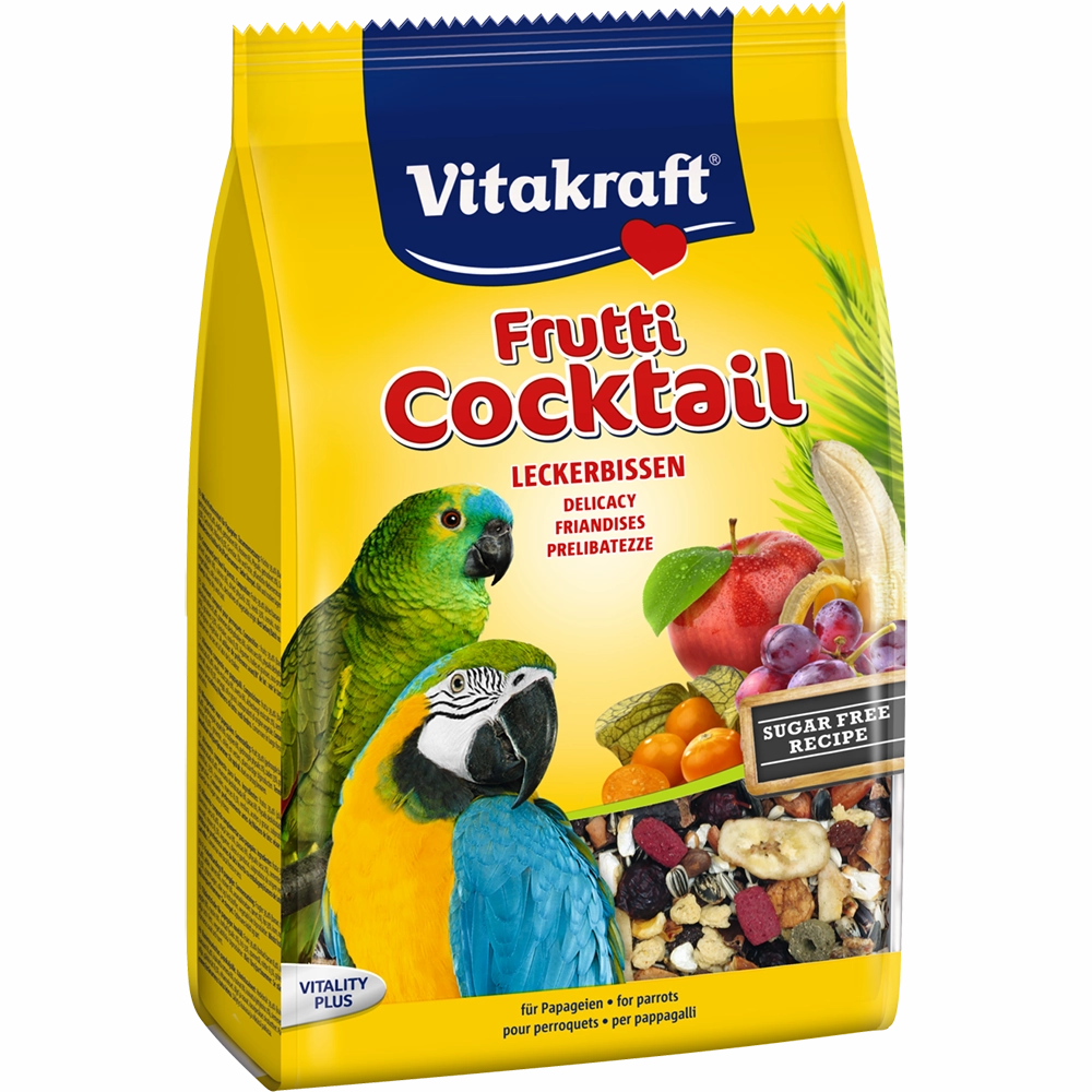 Vitakraft Frutti Cocktail for Parrots 250g bird seed mix,small bird food,parakeet pellets
