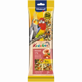 Vitakraft Kracker Almonds and Figs for Cockatiels 180g bird seed mix,small bird food,parakeet pellets
