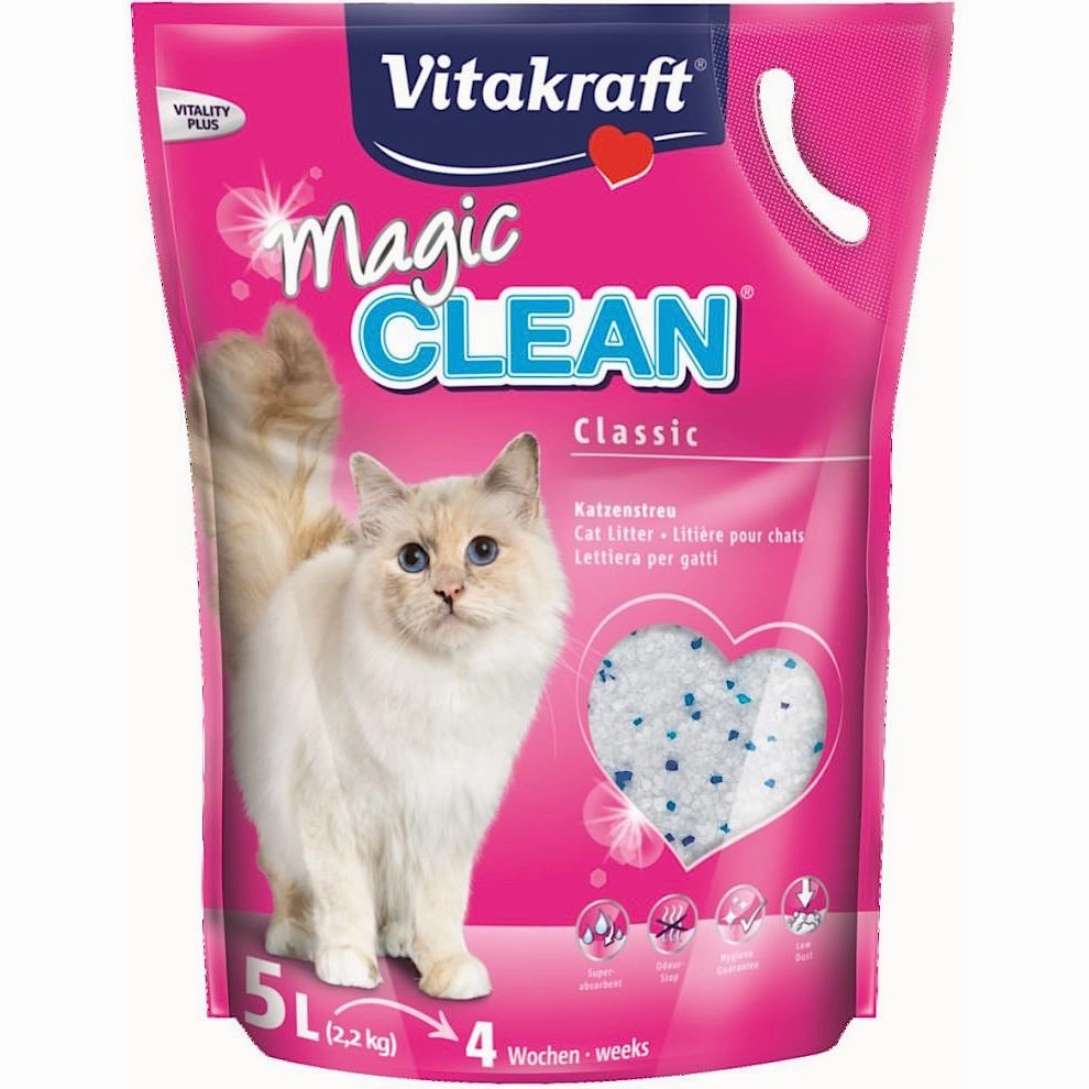 Vitakraft Magic Clean Classic Cat Litter 5L clumping cat litter,natural cat litter,dust free cat litter