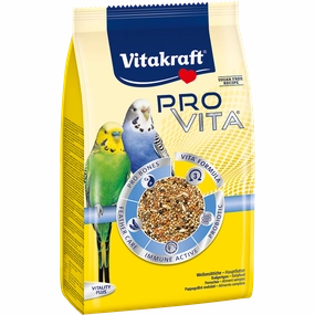 Vitakraft Pro Vita Budgies 800g bird seed mix,small bird food,parakeet pellets