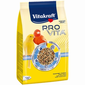 Vitakraft Pro Vita Canary 800g bird seed mix,small bird food,parakeet pellets