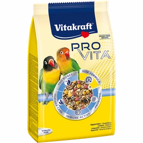 Vitakraft Pro Vita Lovebirds 750g bird seed mix,small bird food,parakeet pellets