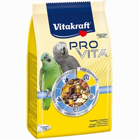 Vitakraft Pro Vita Parrot 750g bird seed mix,small bird food,parakeet pellets
