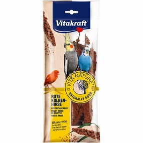 Vitakraft Red Foxtail Millet 80g bird seed mix,small bird food,parakeet pellets