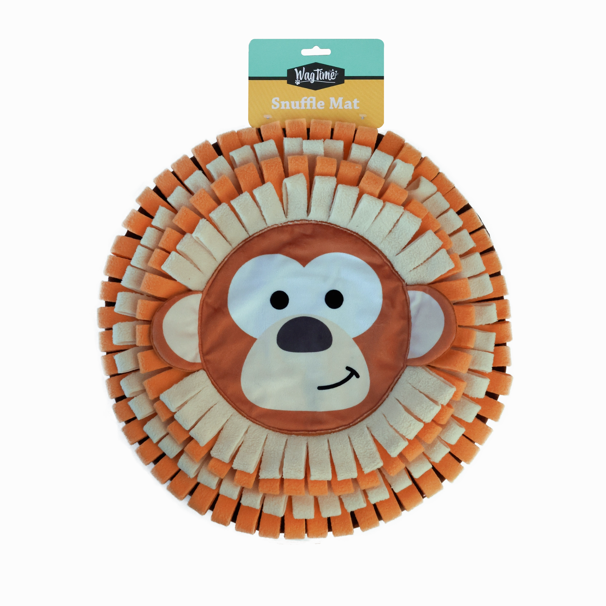 WagTime - Bashy the Monkey Snuffle Mat (44cm)