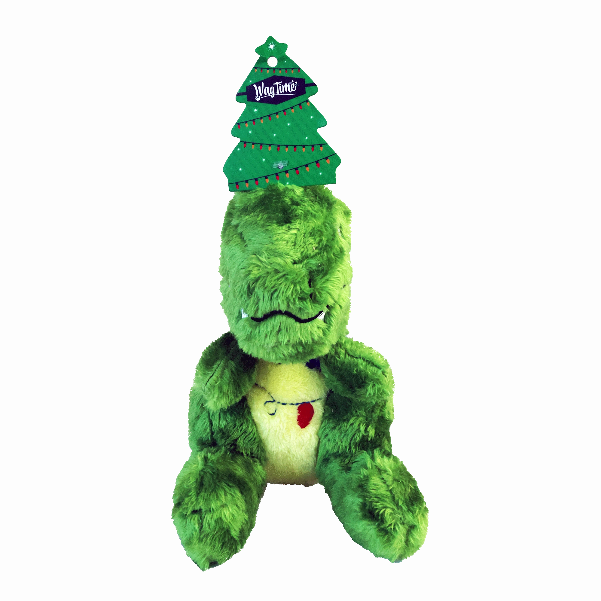 WagTime - Christmas Festive Dinosaur (25cm)