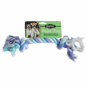 WagTime - Classic Bone Rope Toy (35cm) squeaky dog toy,plush dog toy,soft chew toy