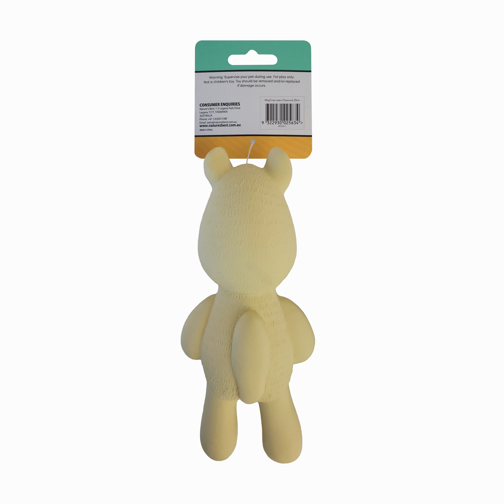 WagTime - Latex Chipmunk (20cm)