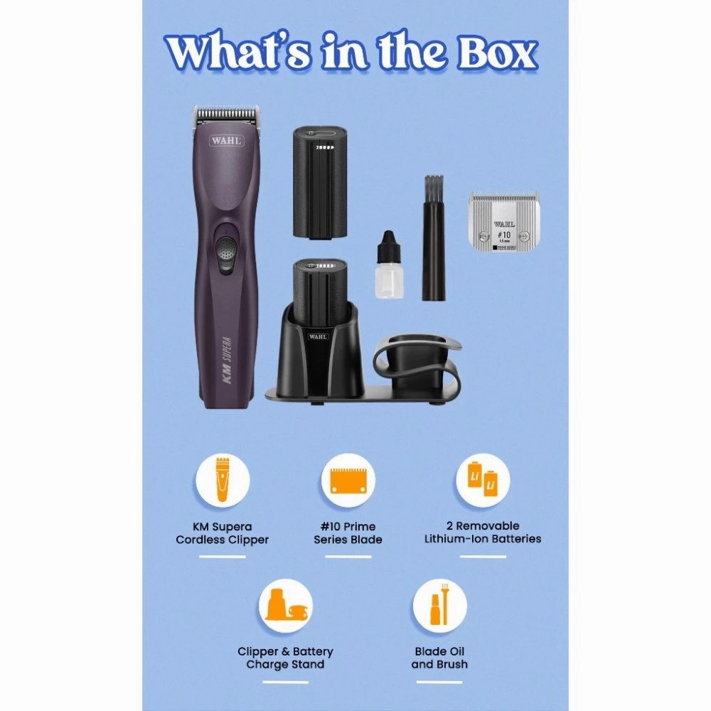 Wahl KM Supera Professional Shaver Clipper For Cats & Dogs
