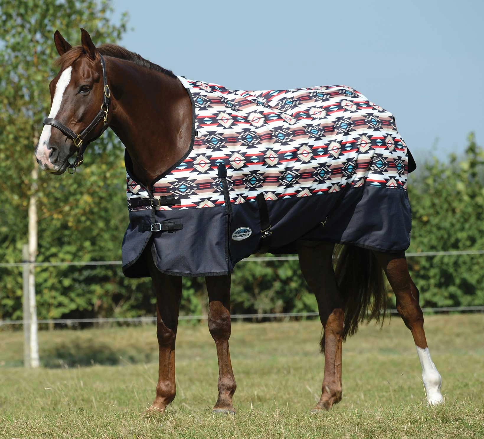 WeatherBeeta ComFITec Essential Standard Neck Horse Turnout Blanket, Diamond Navajo horse blanket,poultry bed sheet,equine sheets