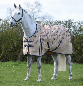 WeatherBeeta ComFITec Essential Standard Neck Medium Weight Horse Blanket, Sante Fe Sands horse blanket,poultry bed sheet,equine sheets