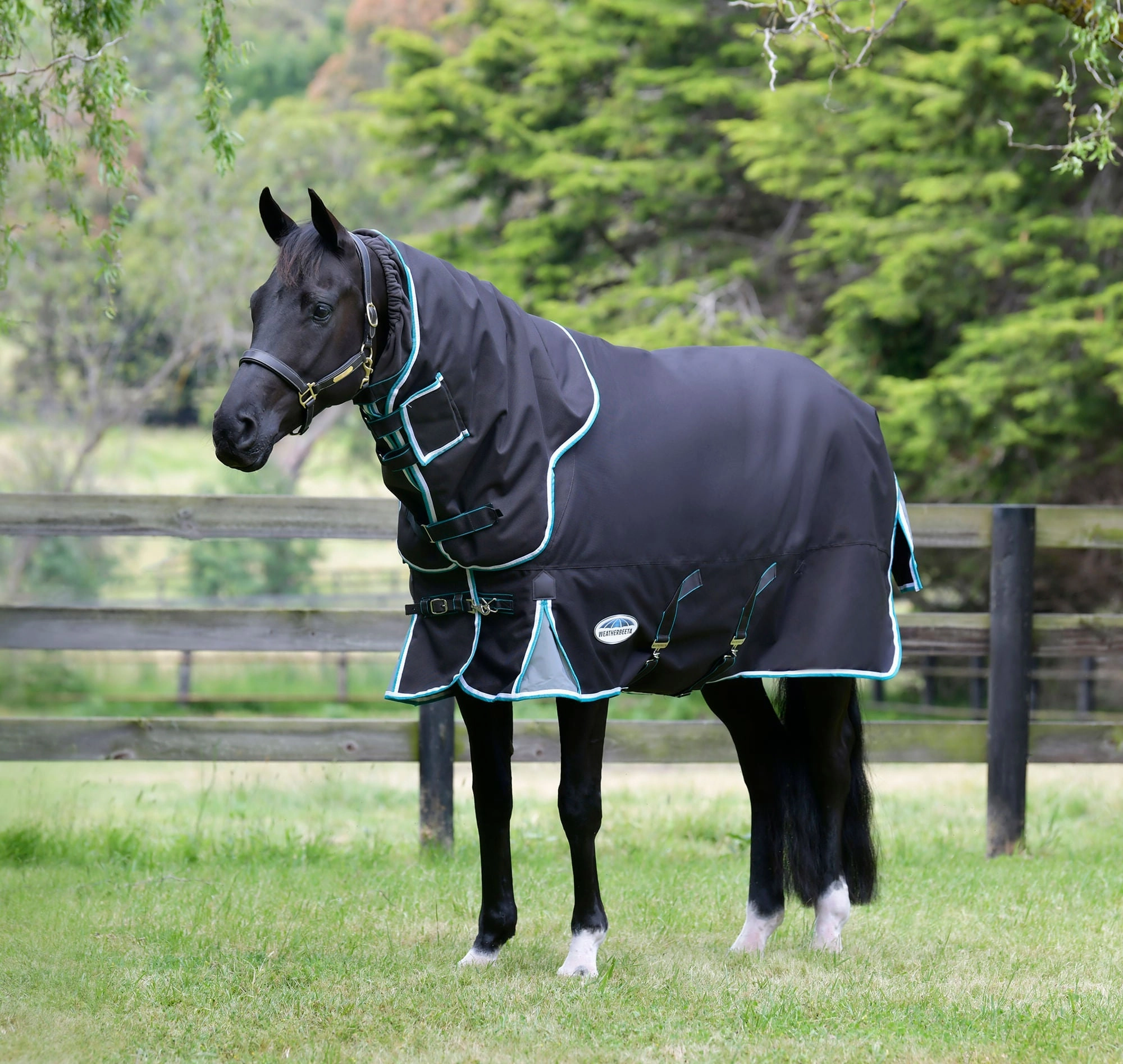 WeatherBeeta ComFITec Ultra Cozy III Detach-a-Neck Heavy Horse Blanket horse blanket,poultry bed sheet,equine sheets