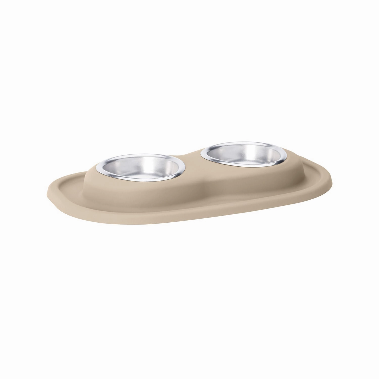 WeatherTech Double Low Pet Feeding System, Stainless Steel cat food bowl,cat feeder,elevated cat dish