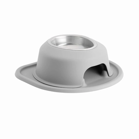WeatherTech Single High Pet Feeding System, Stainless Steel cat food bowl,cat feeder,elevated cat dish
