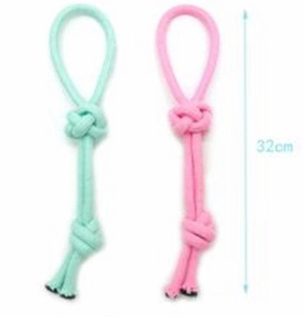 Wedding flower ball single knot - 32cm durable dog toy,rope chew toy,interactive dog toy