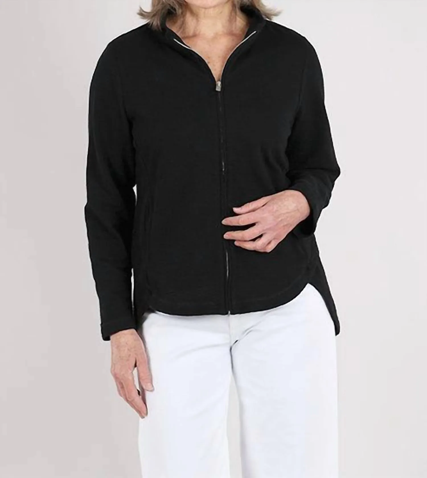 Weekend Terry Chill Jacket In Black
