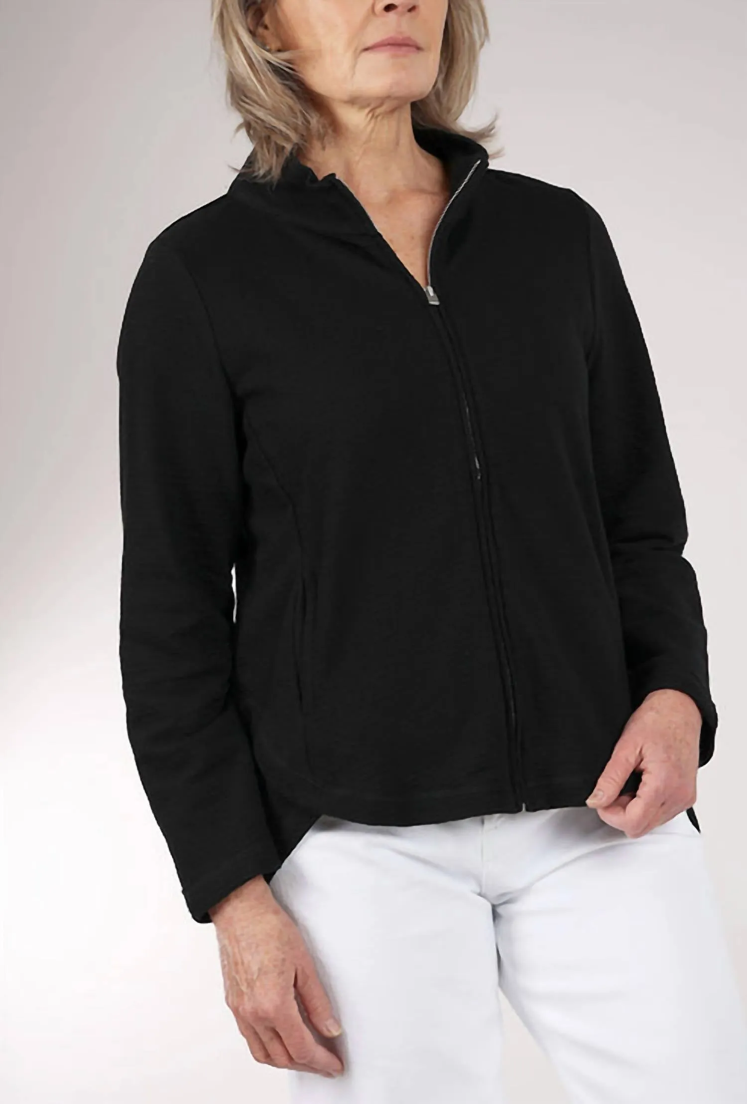 Weekend Terry Chill Jacket In Black