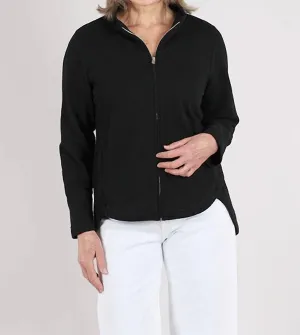 Weekend Terry Chill Jacket In Black